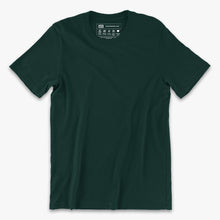 Load image into Gallery viewer, PLAIN GREEN ROUND NECK T-SHIRT
