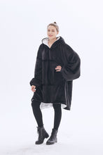 Load image into Gallery viewer, Blanket Hoodie (Black)
